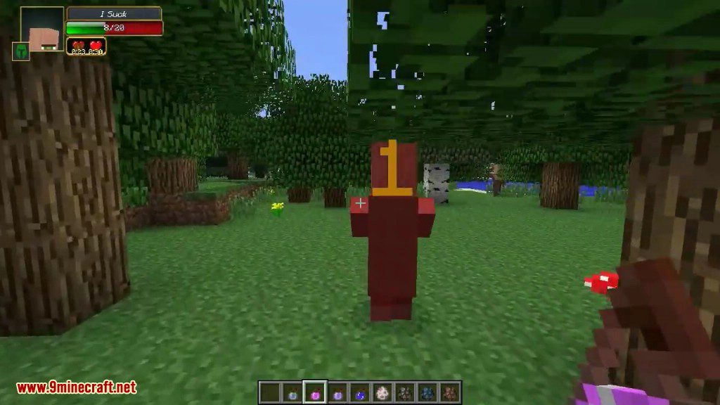 Damage Indicators Mod 1.12.2/1.7.10 (Health Bars for Mobs