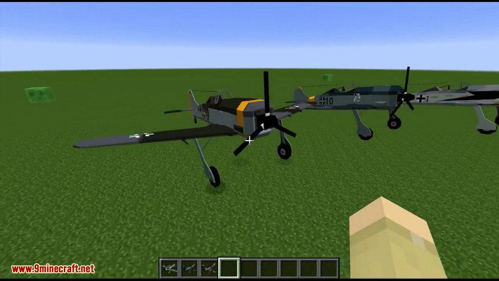 Flan's World War Two Pack Mod 1.12.2, 1.7.10 (Guns, Planes