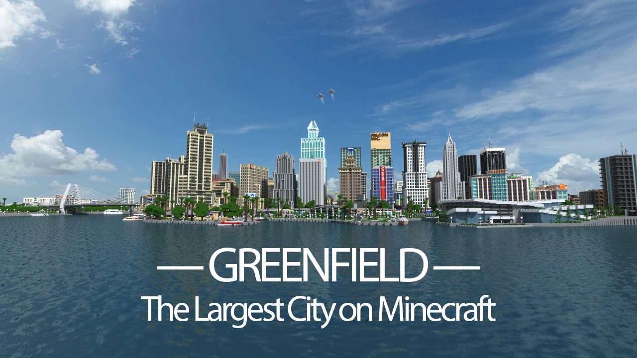 Greenfield Map 1.12.2/1.11.2 for Minecraft