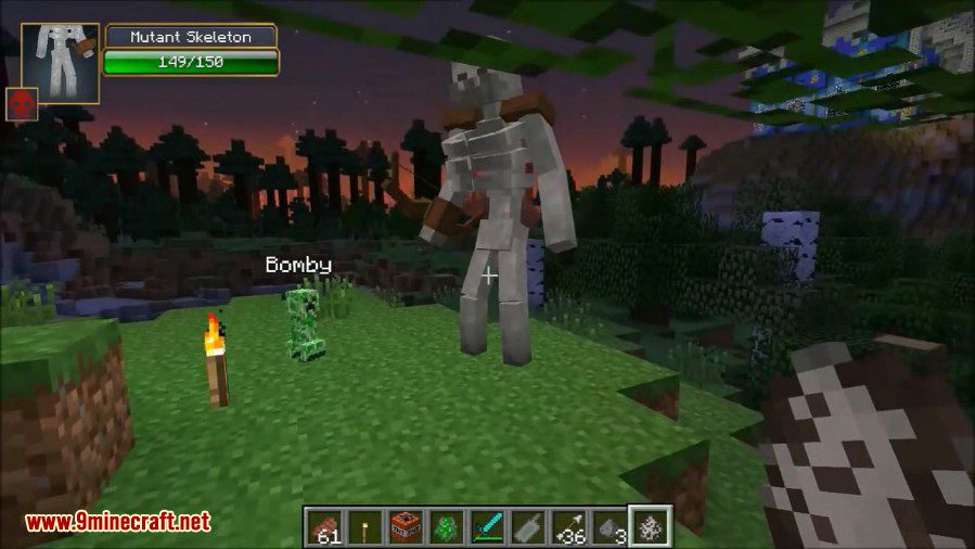 Mutant Creatures Mod 1.7.10 (Giant Monsters)