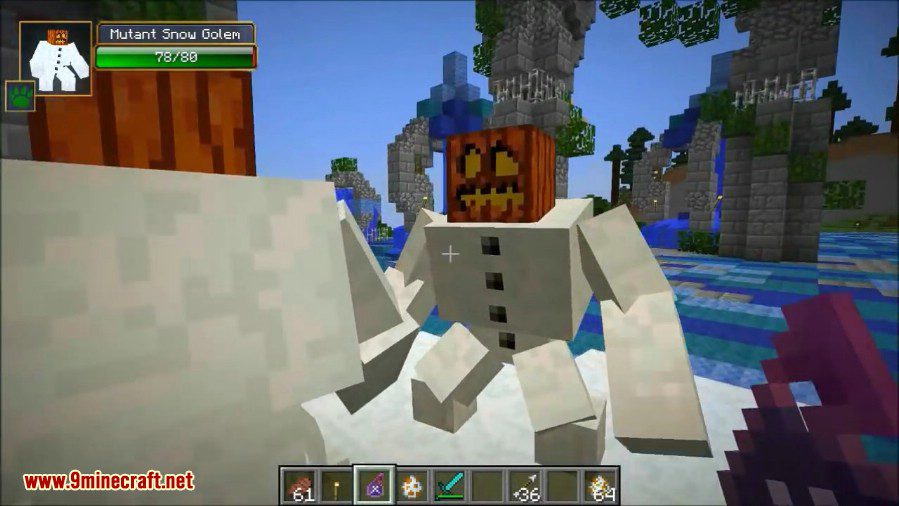 Mutant Creatures Mod 1.7.10 (Giant Monsters)