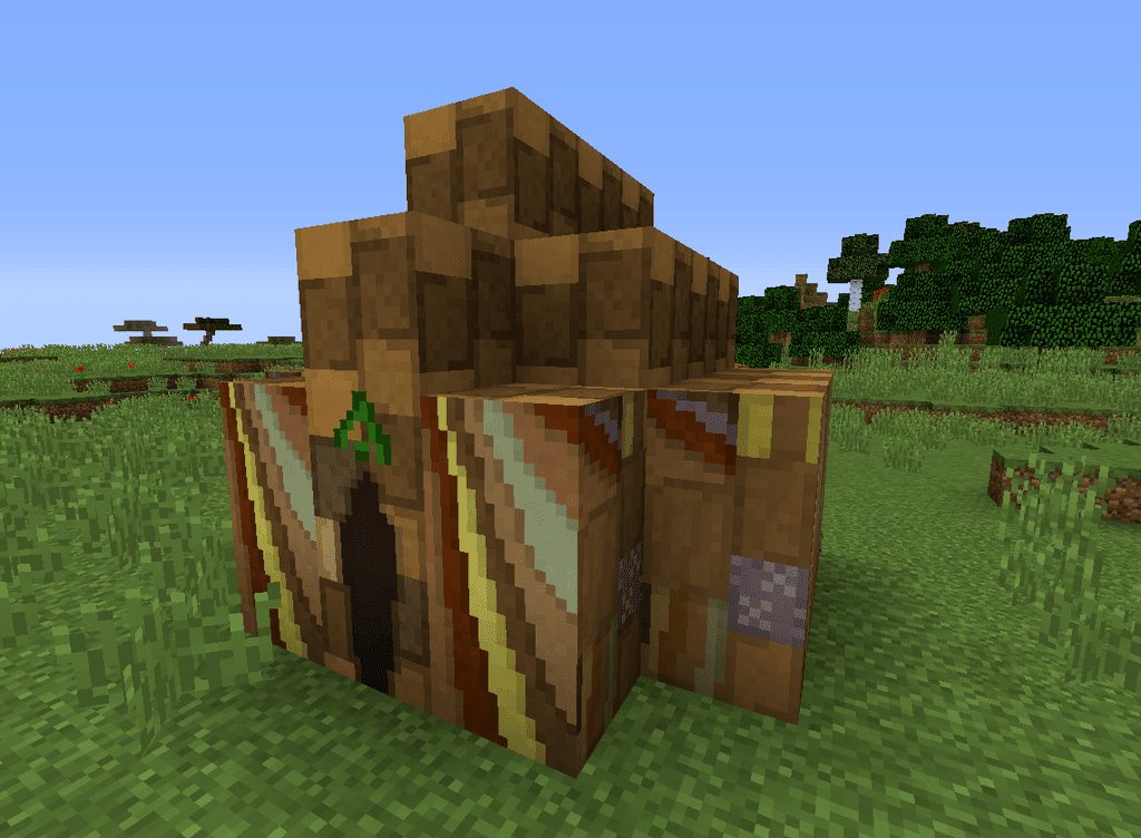 Nomadic Tents Mod 1.15.2/1.14.4 a Real Aboriginal)