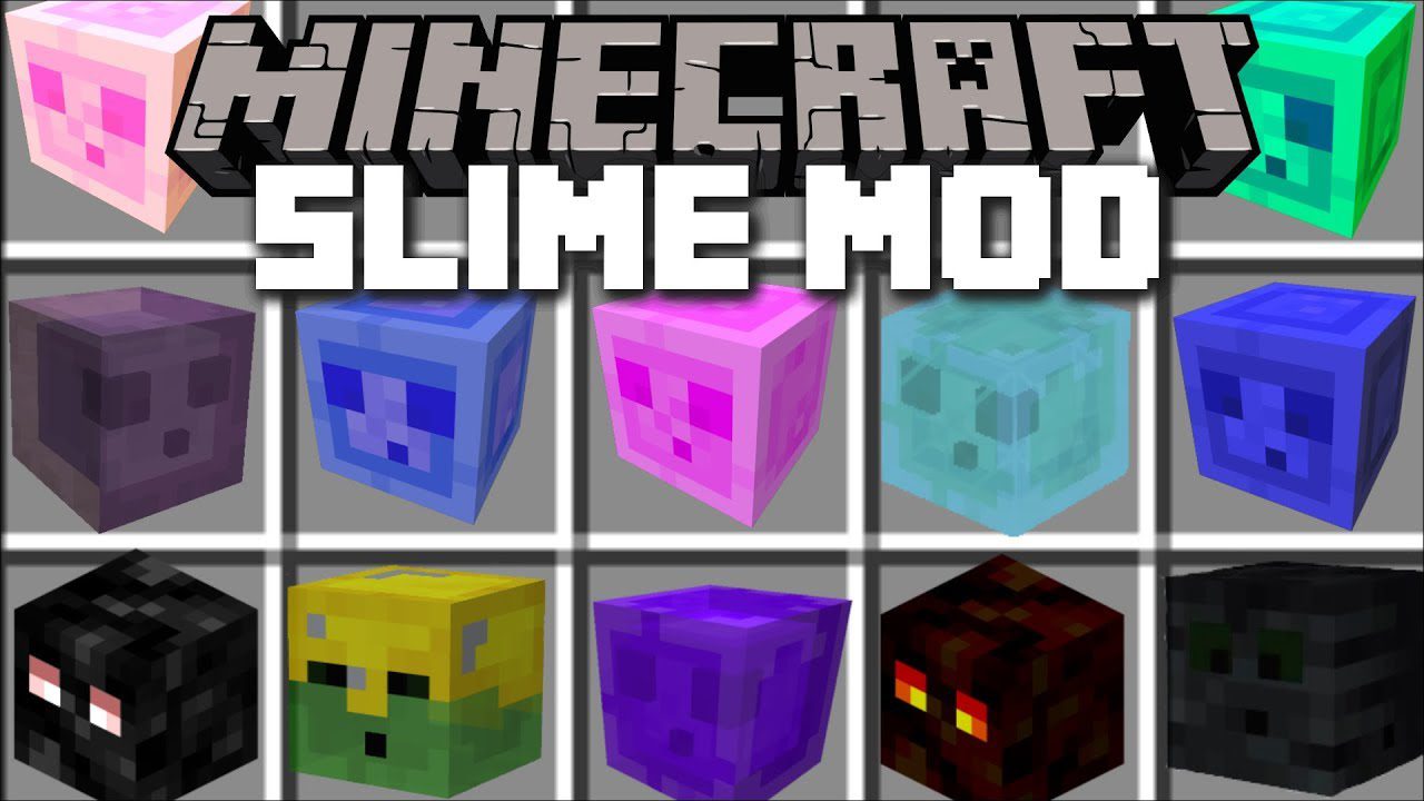 Slime Mod 1.10.2/1.7.10 (Fight Off Giant Slimes)
