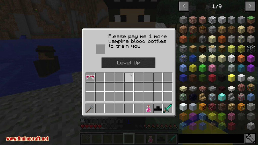 Vampirism Mod 1.16.5/1.15.2 (Turning Into a Vampire)