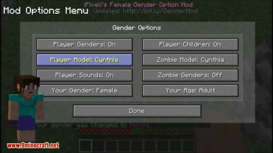 Gender Mod Minecraft Telegraph