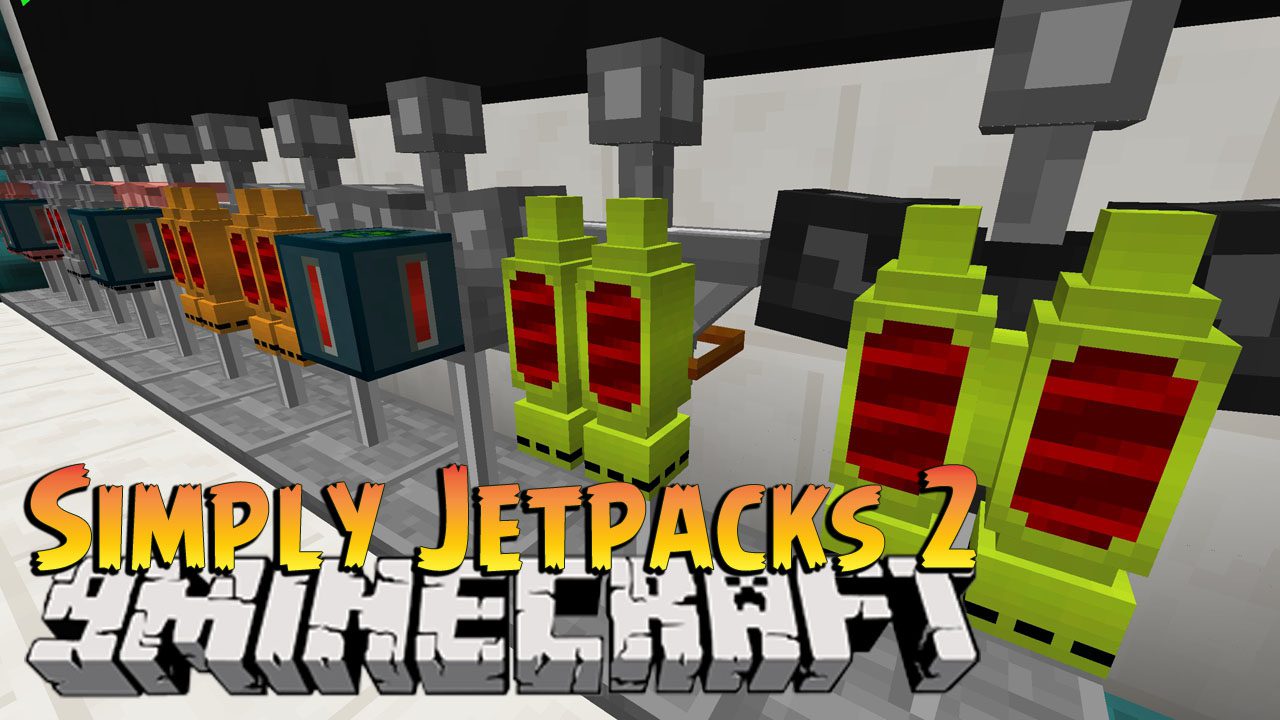Simply Jetpacks 2 Mod 1.17.1/1.16.5 (Fly and Hover)