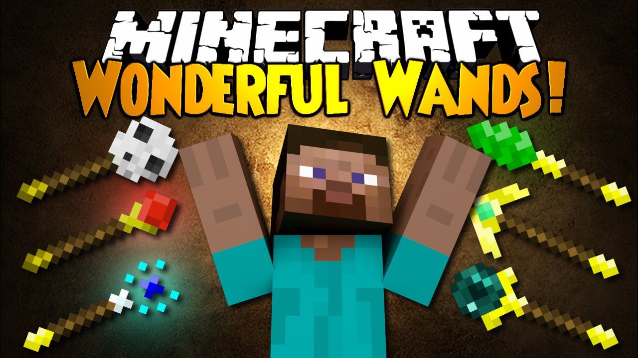 Wonderful Wands Mod 1.11.2/1.10.2 (You're a Wizard)