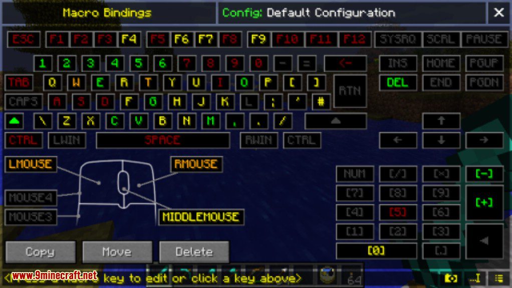 Macro/Keybind Mod 1.12.2/1.11.2 (Bind Commands to Keyboard Keys