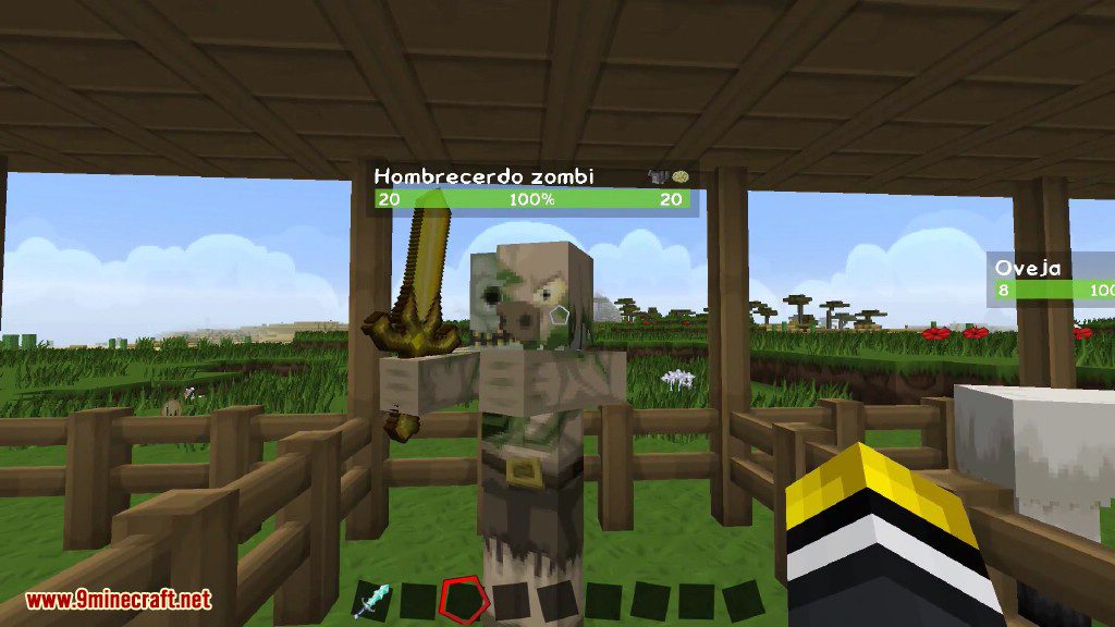 Neat Mod 1.12.2/1.11.2 (HUD Status Bar Above Mobs)