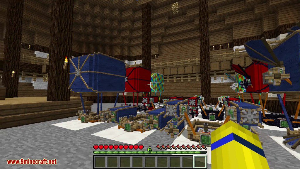 ViesCraft Mod 1.12.2/1.11.2 (Airships, Aircrafts, Hot Air