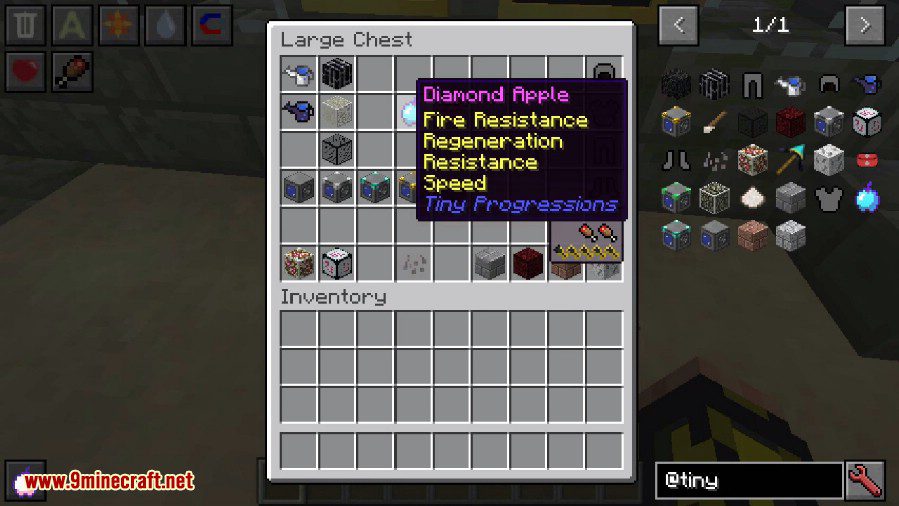 Tiny Progressions Mod 1.11.2/1.10.2