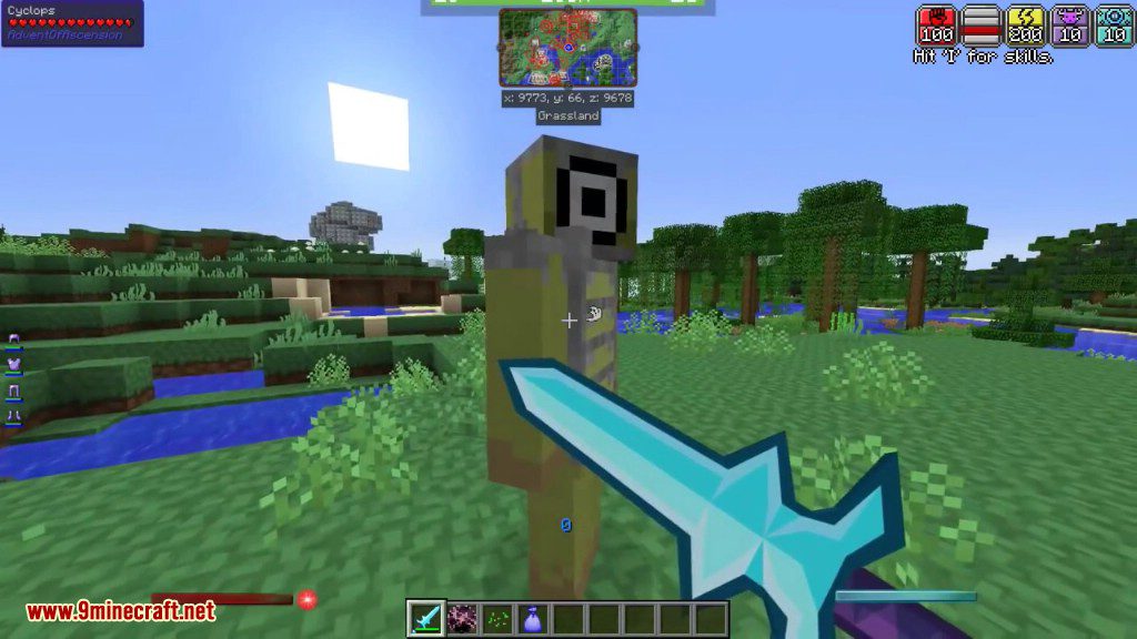 Dynamic Sword Skills Mod 1.12.2/1.11.2 (Epic Sword Mastery