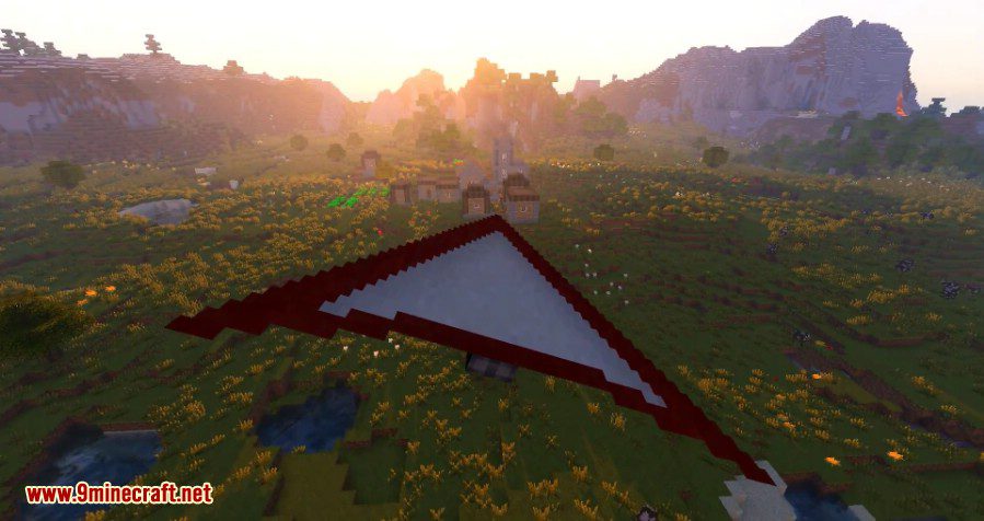 Open Glider Mod 1.12.2/1.11.2 (Hang Glider in Minecraft)