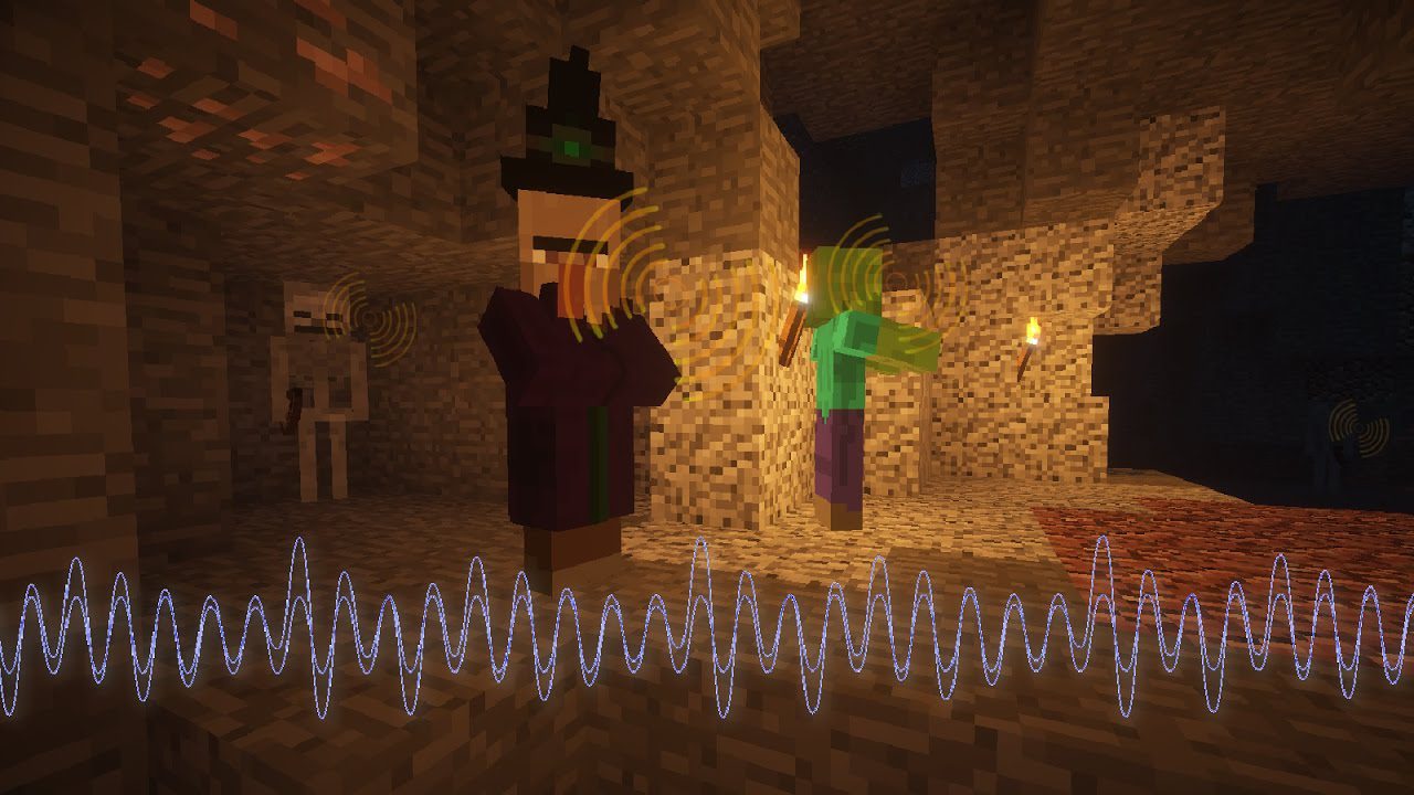 Sound Physics Mod 1.12.2/1.11.2 (Amazing Sound Shaders in Minecraft