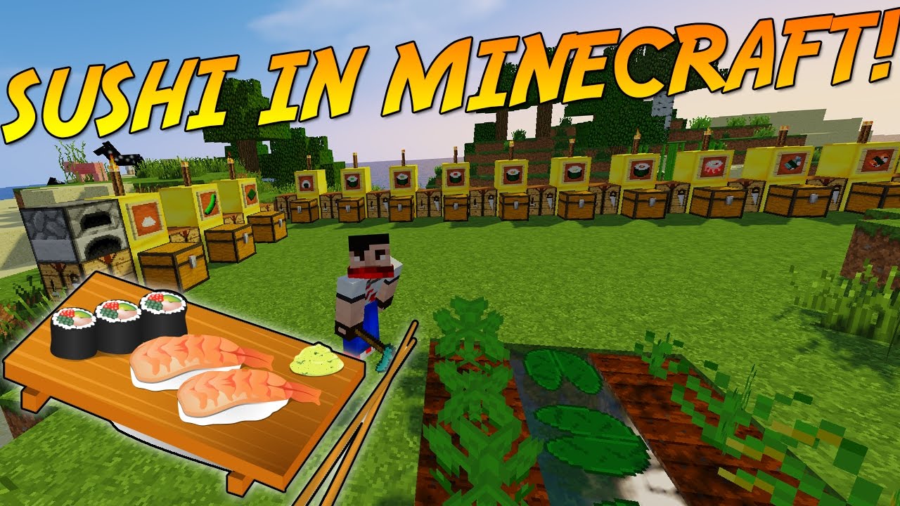 Total 41+ imagen sushi minecraft build Viaterra.mx