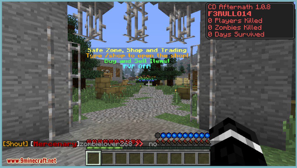 Crafting Dead Mod 1.6.4 (Survive the Zombie Apocalypse)