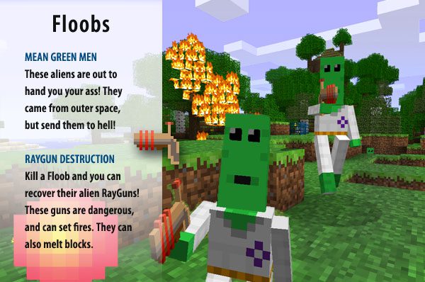 MoreCreeps and Weirdos Mod 1.10.2/1.8.9