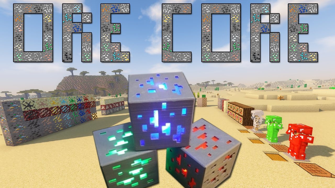 Ore Core Mod 1.12.2/1.11.2 (Powerful Ores)