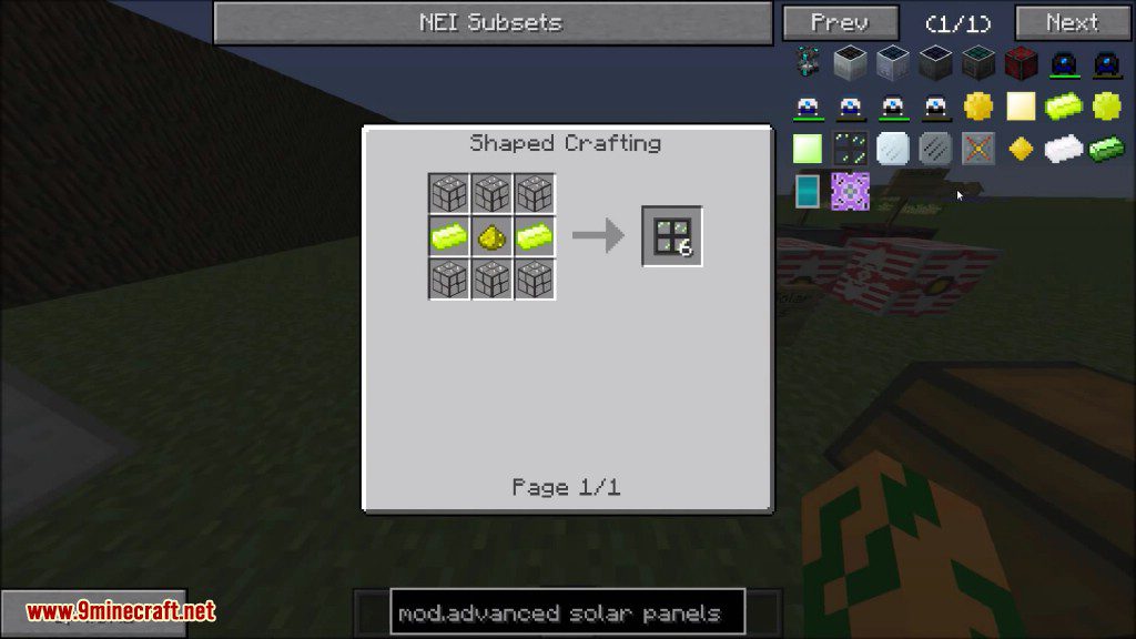 Advanced Solar Panels Mod 1.12.2/1.11.2 for Industrial Craft 2