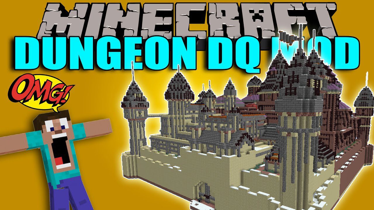 DungeonDQ Mod 1.12/1.11.2 (So many Dungeons, Buildings)