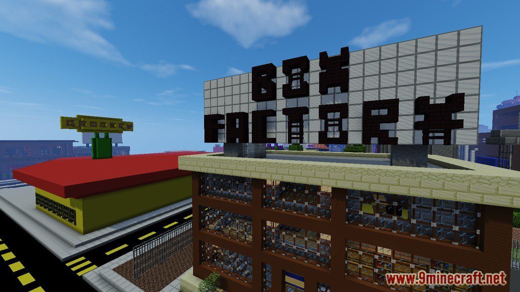 Simpsons Springfield Map 1.12.2/1.12 for Minecraft