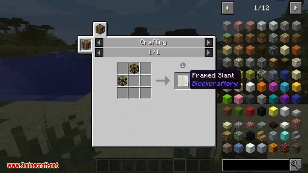 Blockcraftery Mod 1.12.2 (Framed Blocks)