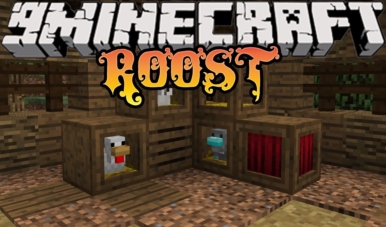 Roost Mod 1.12.2/1.11.2 (Henhouse in Minecraft)