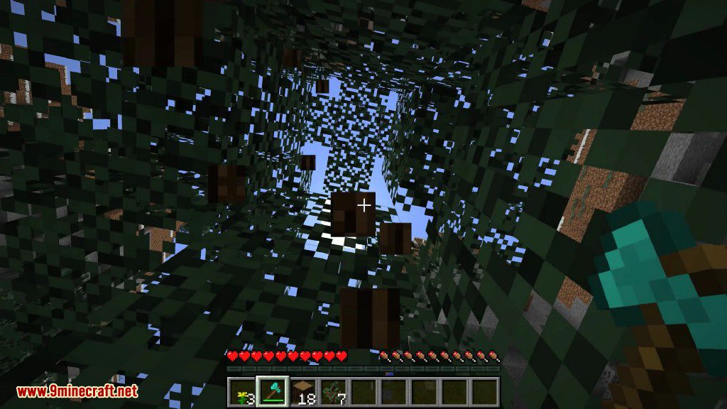 Fast Leave Decay Mod 1.14.3/1.12.2 (Quick Leaf Decay