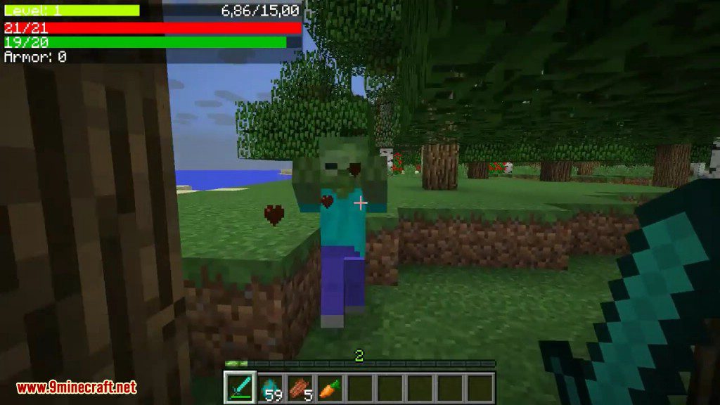 Simple RPG Mod 1.10.2 (Adding RPG Mechanics to Minecraft)
