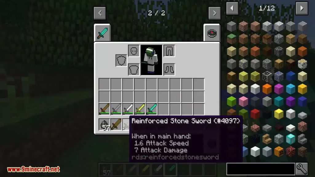 Reinforced Diamond Sword Mod 1.16.5, 1.15.2 (Do More Damage and Last