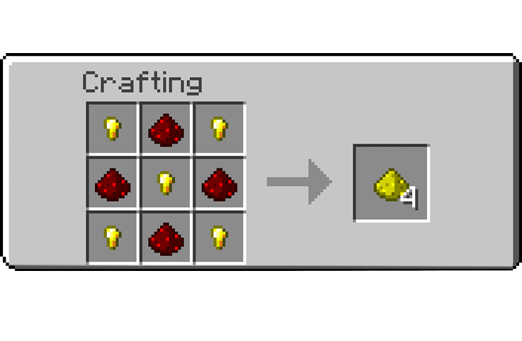 Craftable Glowstone Mod 1.12.2/1.7.10 for Minecraft