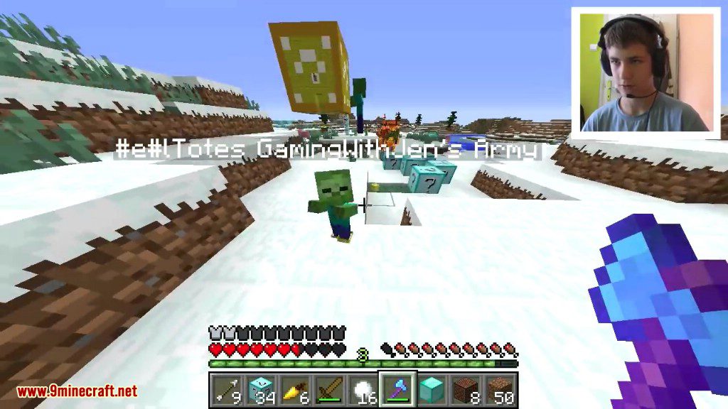 Diamond Lucky Block Mod 1.11.2/1.10.2