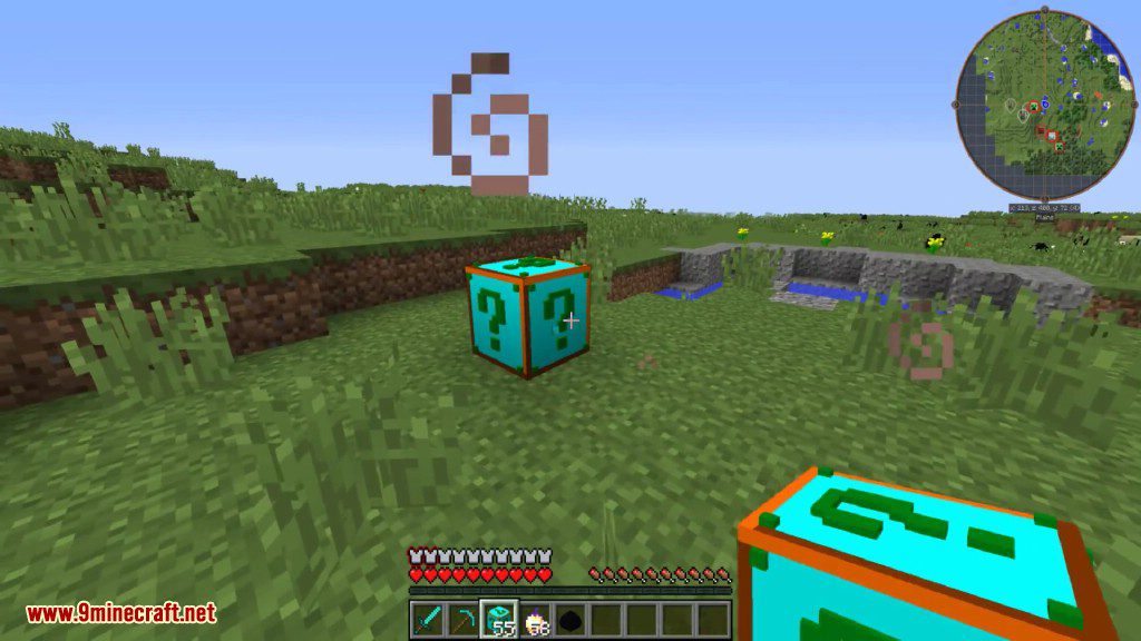 FREE MOD Lucky Block Plural Mod 1.8 (Get The Ultimate Sword