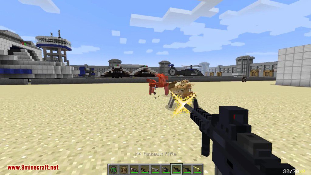 Techguns Mod 1.12.2/1.7.10 (Guns, Worldgen, NPCs, Machines