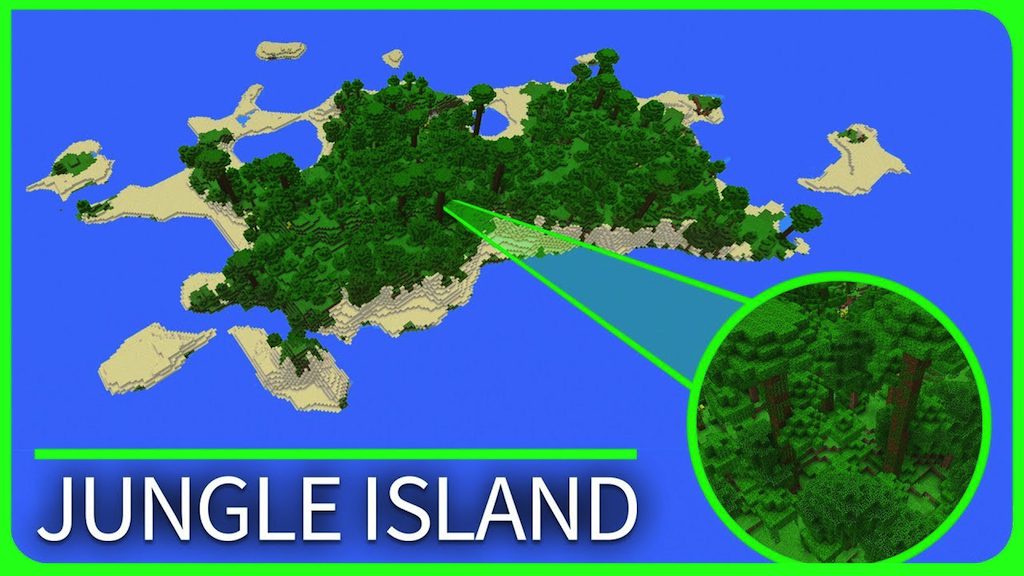 Jungle Island Map 1.12.2/1.12 for Minecraft