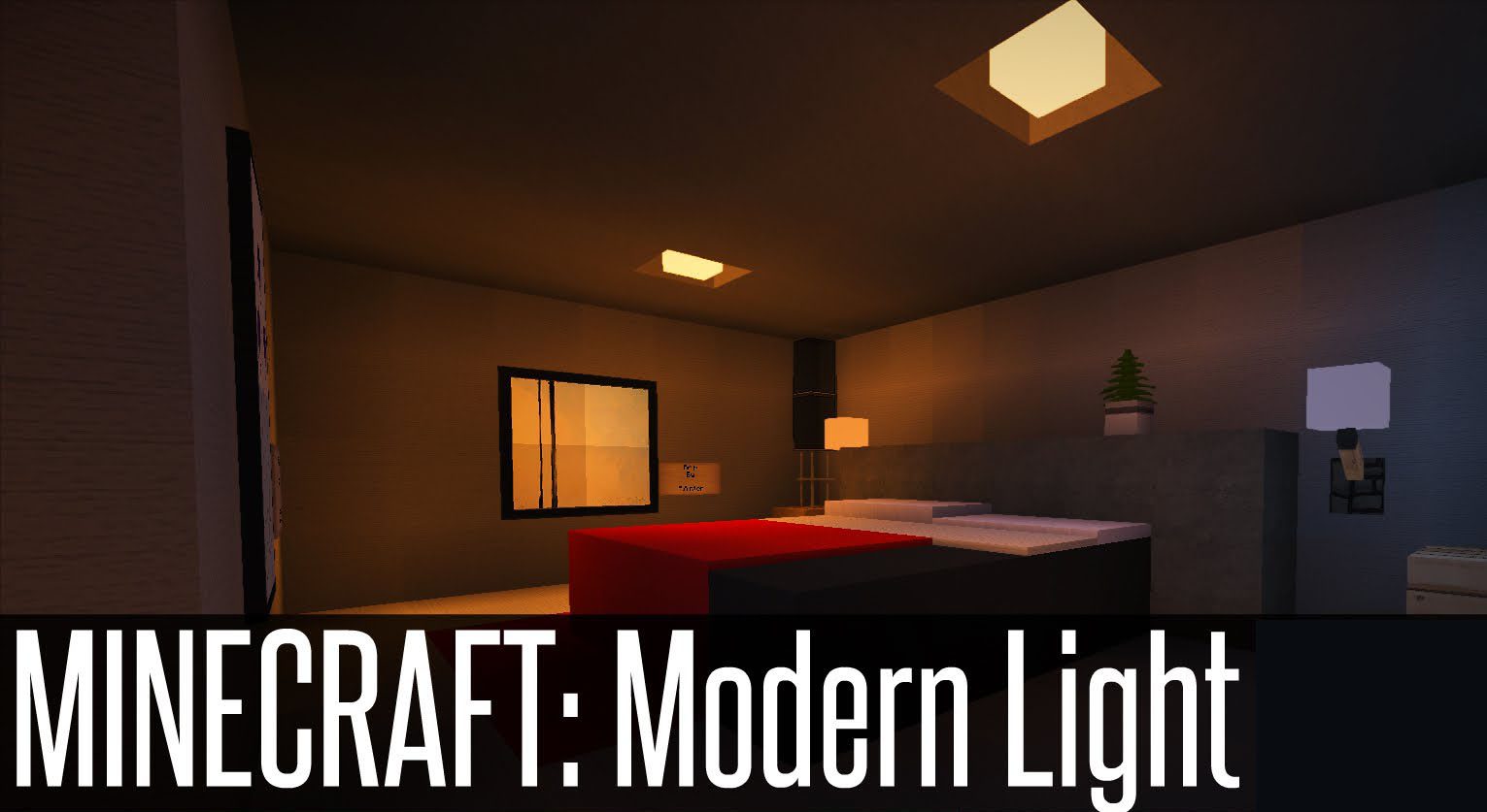 Modern Lights Mod 1.12/1.11.2 (Lighting Up Your Modern House