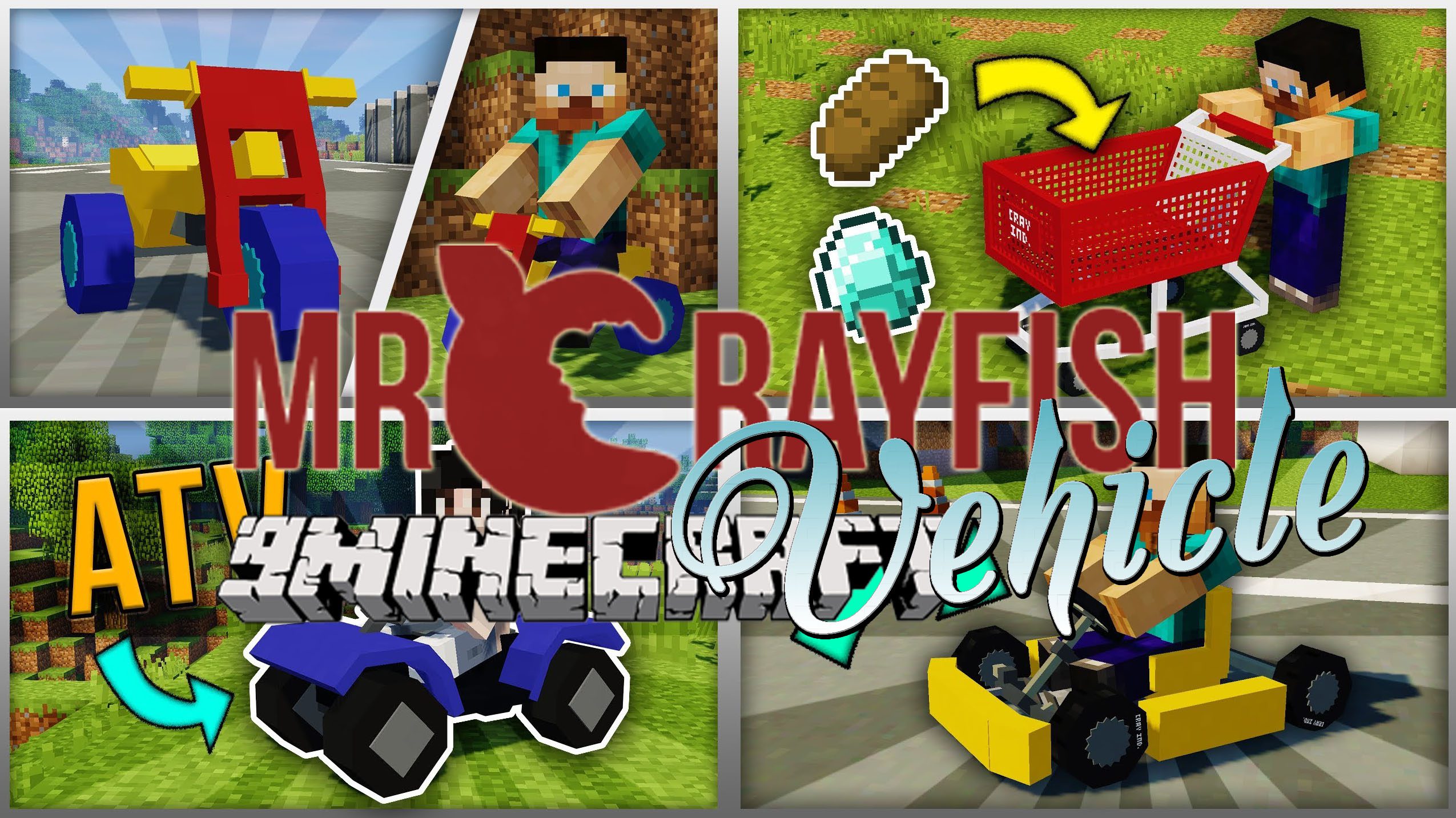 MrCrayfish's Vehicle Mod 1.16.5/1.15.2 (Early Childhood Toys