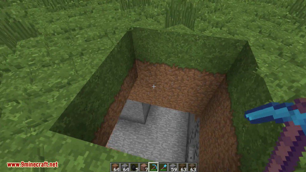 Not Enough Scaffold Mod 1.12.2 (Helpful Things for Building)