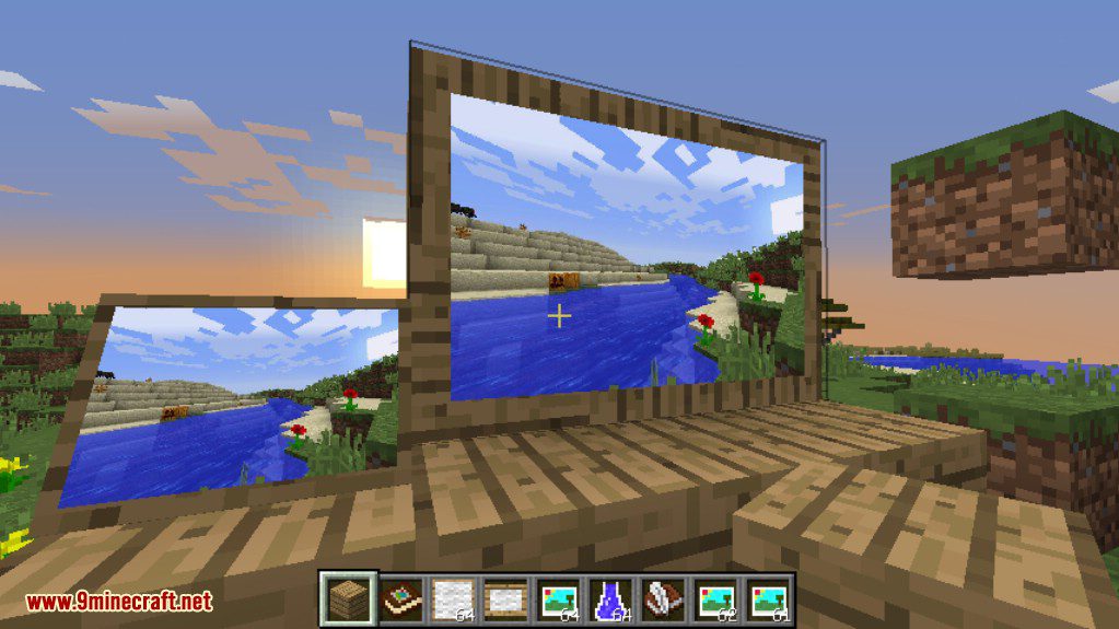 Mine Camera Mod 1.12.2/1.10.2 (Decorate with Picture Frames