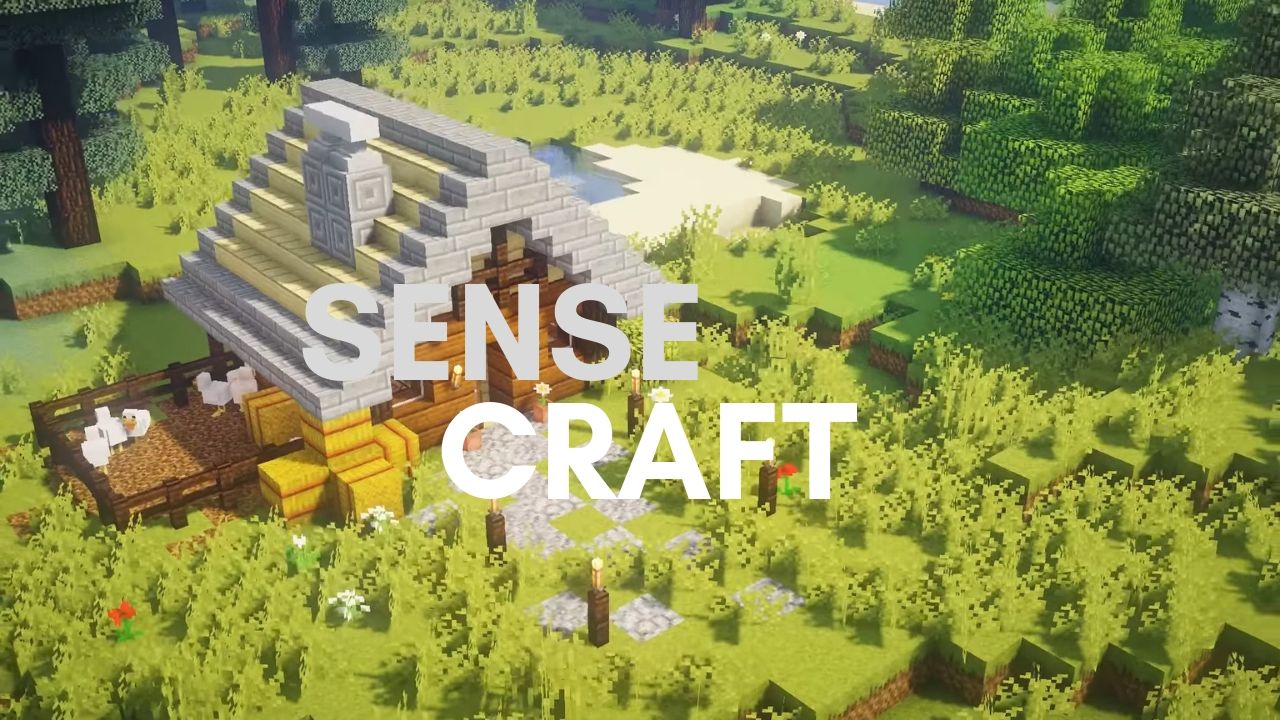 SenseCraft Resource Pack 1.14.4/1.13.2 MINECRAFT, FORTNITE, PUBG