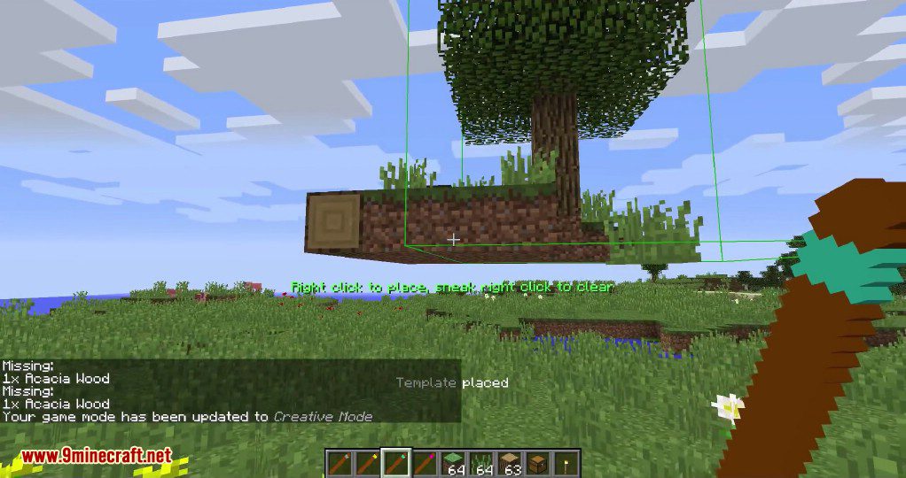 Template Wands Mod 1.12.2 (Wand of the Lazy Builder)