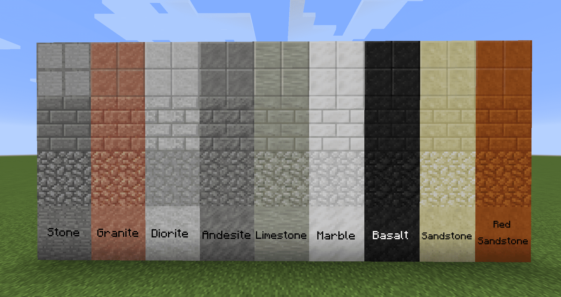 Just Build It Mod 1.12.2/1.11.2 (More Unique Building Blocks