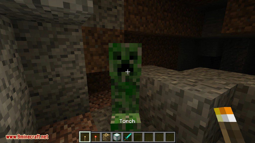 Moving Light Sources Mod 1.12.2 (Torches Can Be Used As Weapons)