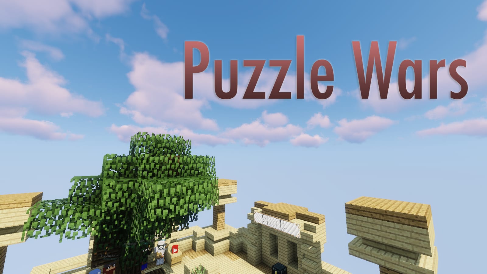 Puzzle Wars Map 1.13.2 for Minecraft