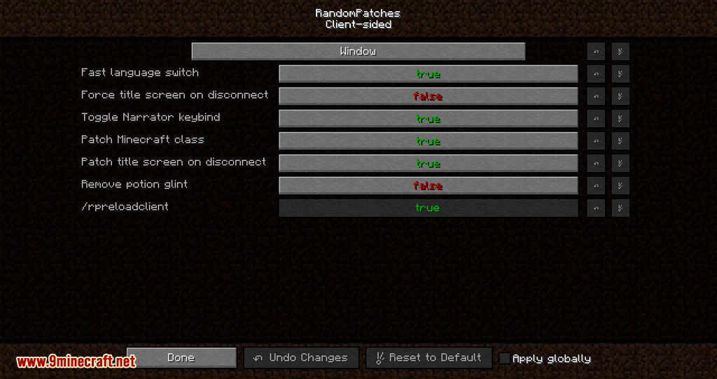 RandomPatches Mod 1.16.5/1.15.2 (AllinOne Patch)