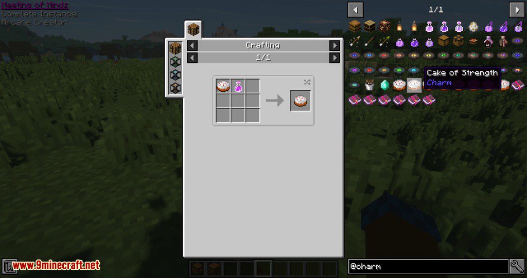 Charm Mod 1.16.5/1.15.2 (Lots of Small Things)