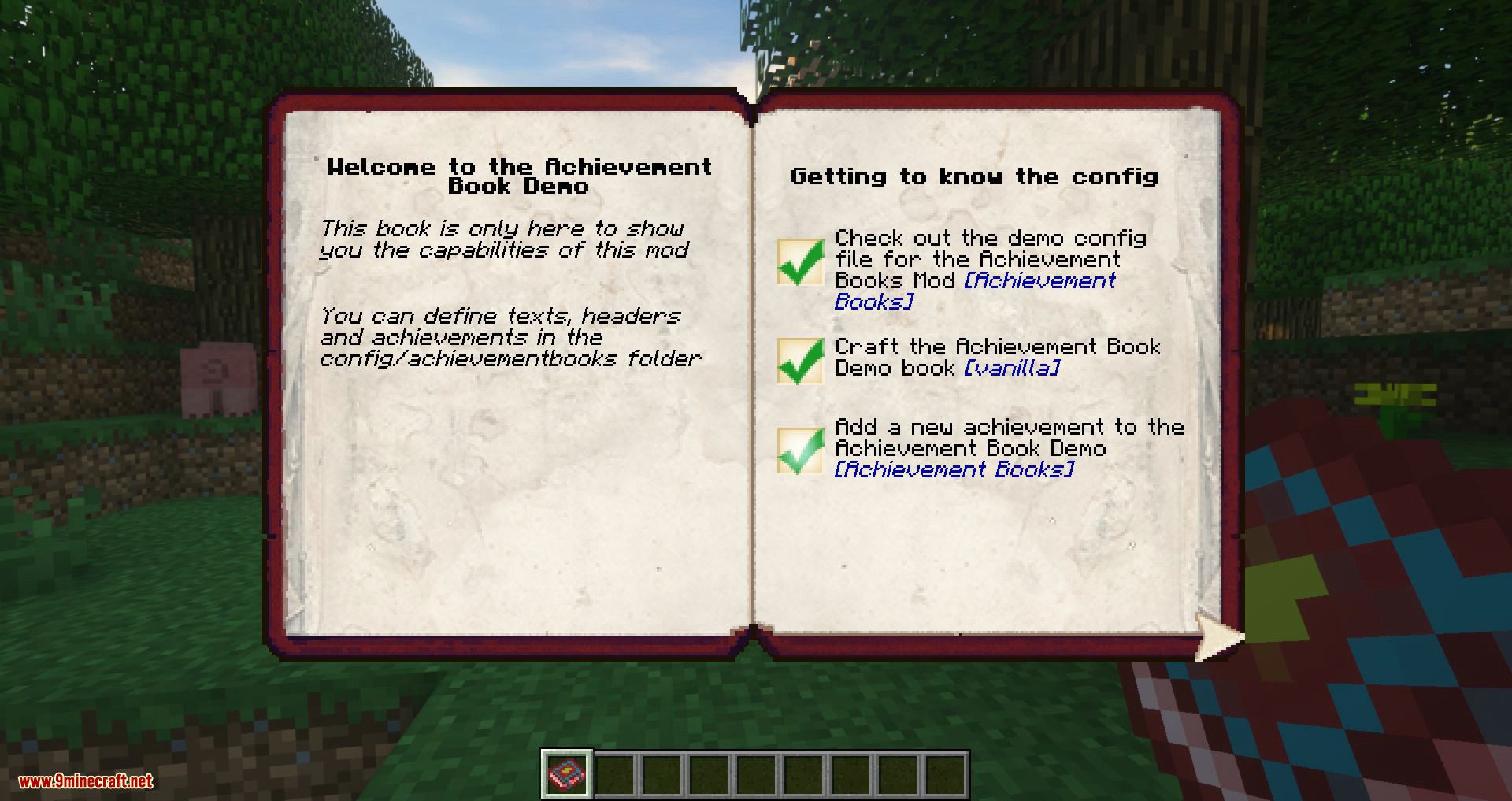 Achievement Books Mod 1.12.2/1.11.2 (Multiple Achievement Books with