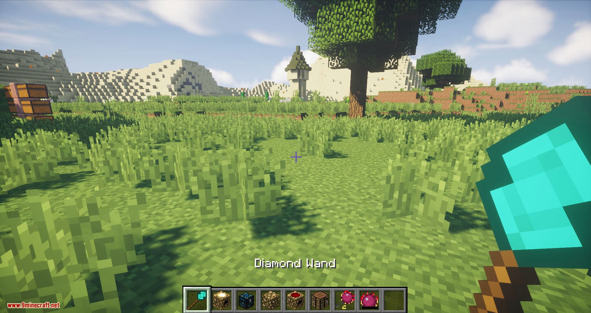 EMC Builders Wand Mod 1.12.2 (Wand Uses EMC Instead of Items