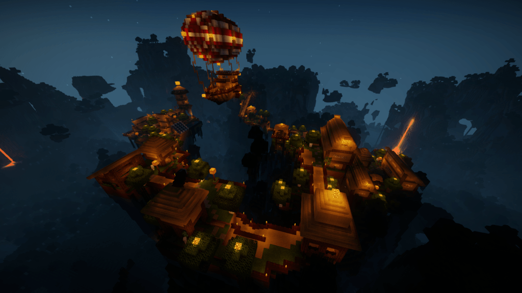 Medieval Mountain Map 1.13.2 for Minecraft