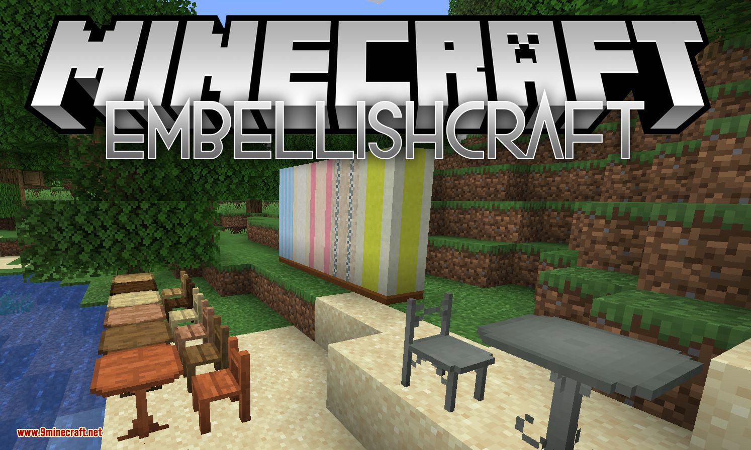 EmbellishCraft Mod 1.16.5/1.15.2 (A Mod About Decoration)